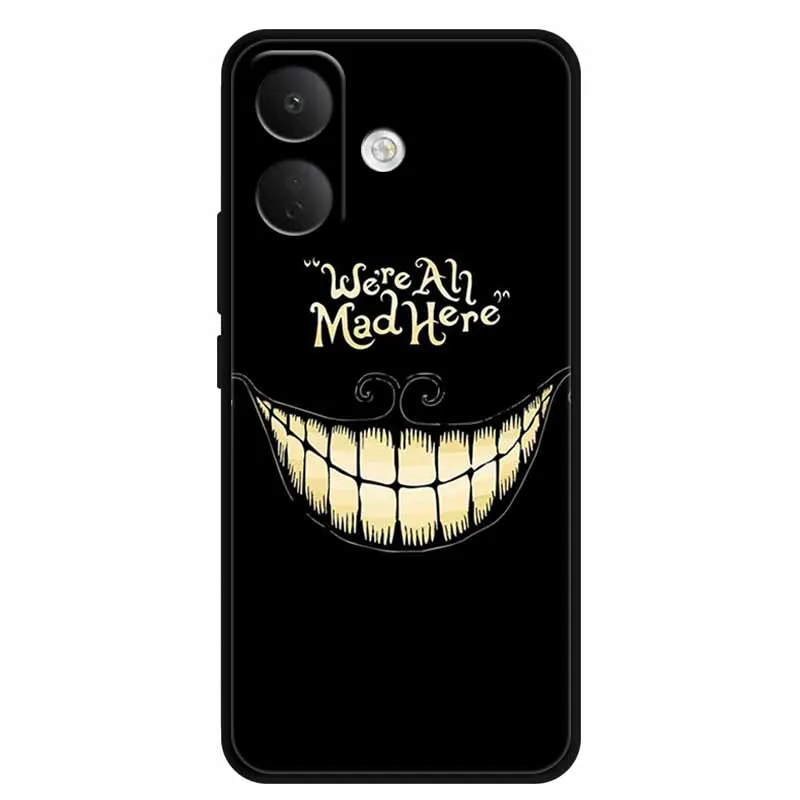 Silicone Shockproof TPU Back Cover with Printed Design