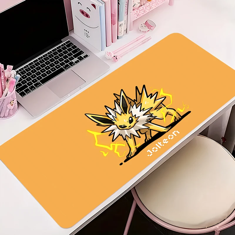 900x400 Mouse Pad Deskmat Laptop P-pokemon Eevee Office Mousepad Desk Decor Extended Mouse Pad Pc Keyboard Mat Oversize Desk Pad 6