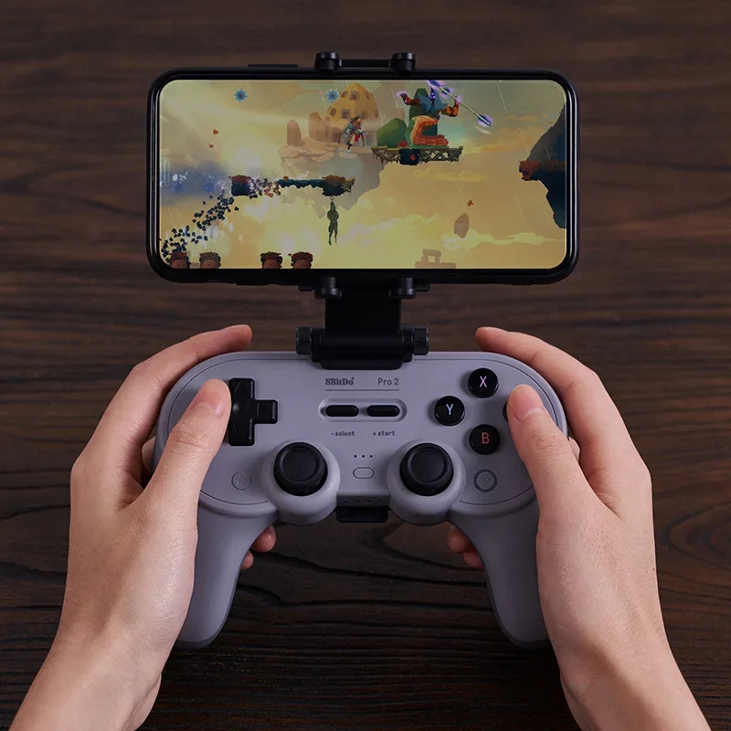 8bitdo Pro2 Controller Bracket Handle Mobile Phone Bracket Convenient Multifunctional Adjustable For 8Bitdo Pro2 Gamepad Clip