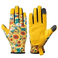 1 Pair Gardening Gloves Thorn Resistant Garden Gloves Rose Pruning Yard Work Gloves Touch Screen Breathable Work Gloves 1