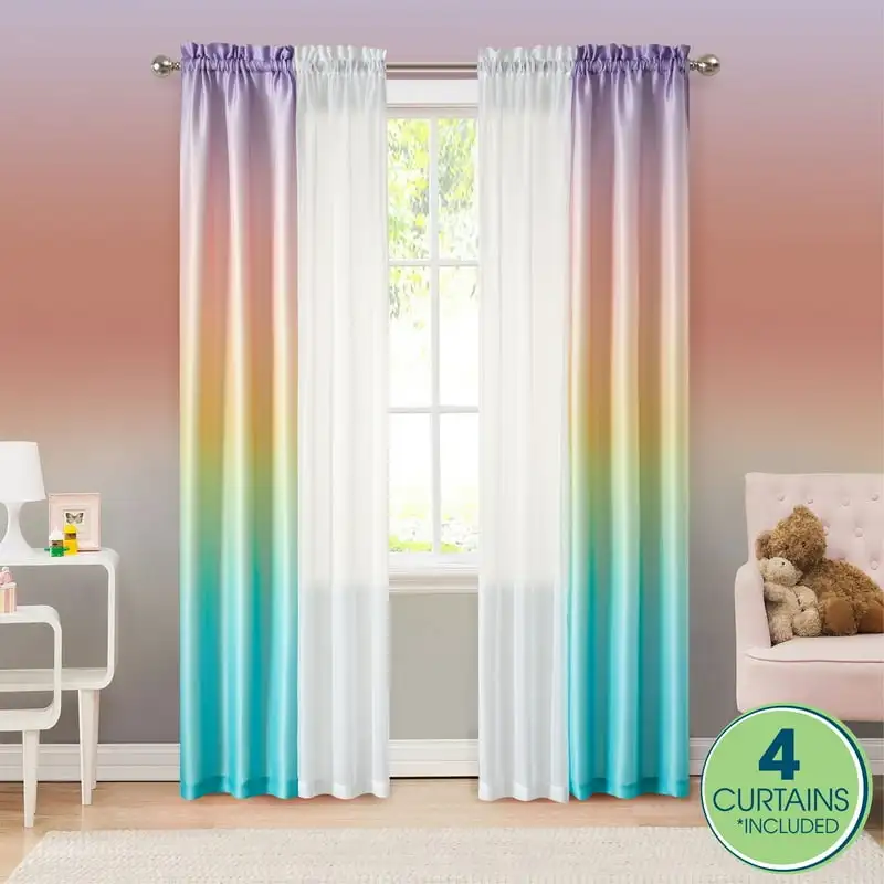 

Piece Curtain Panel Set, 27.5