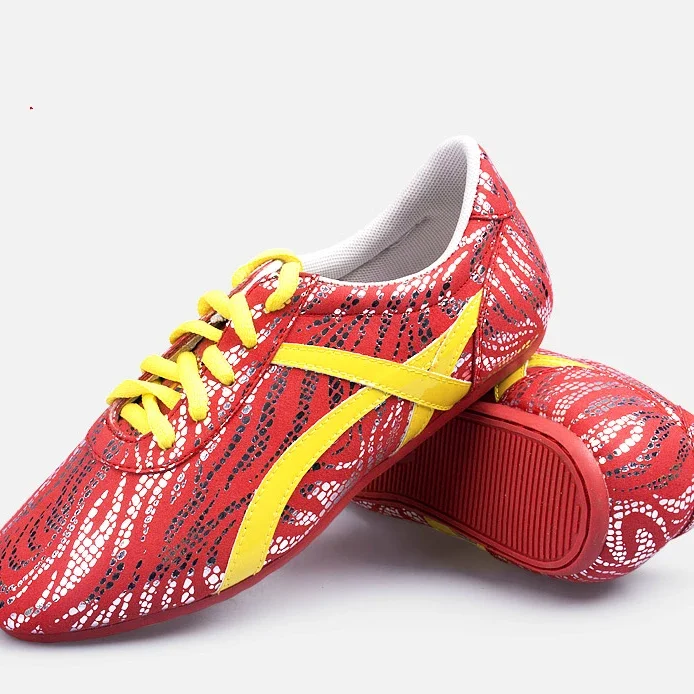 High Quality Cowhide Tai Chi Shoes Soft Real Leather Kung Fu Shoes Martial Arts Sneaker Sports Training Footwear Size 33-43