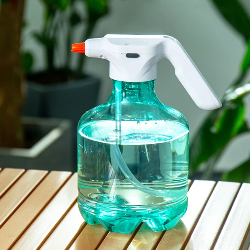 Simple Electric Watering Kettle 3L Flower Watering Sprayer Can Spray Alcohol Gardening Sprinkler Automatic Watering Kettle