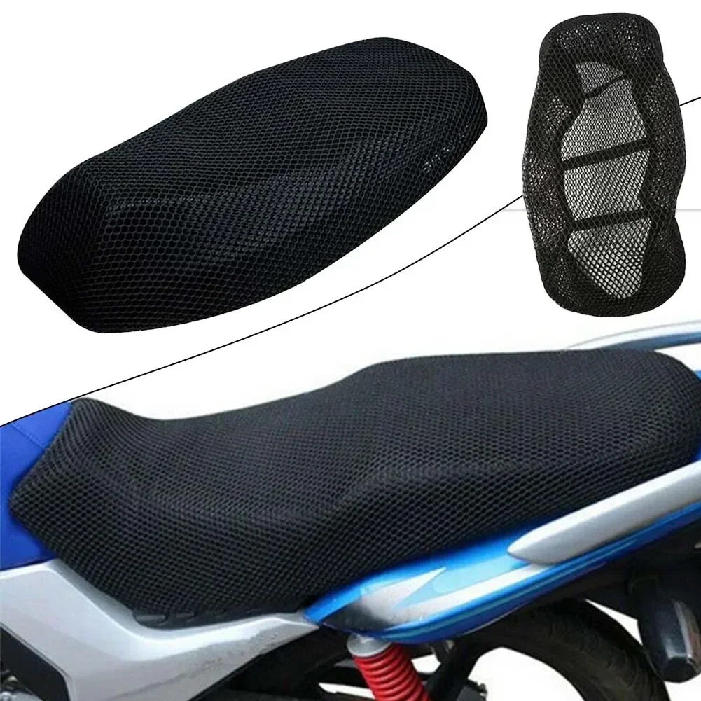 Motorcycle Seat Covers Anti-Slip Cushion Mesh Net Motorcycle Breathable For Seat Cover Pad 85*60CM / 78*58CM / 82*42CM Sunscreen, Non-slip, Avoid Accid