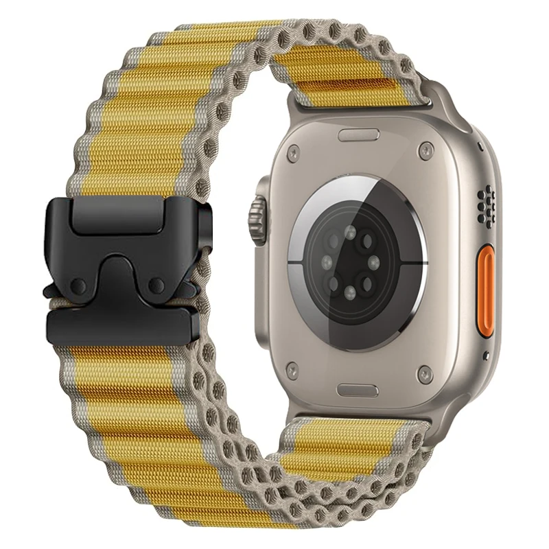 ตัวเลือกสินค้า สายนาฬิกาไนลอนยืดหยุ่น สำหรับ Apple Watch ทุกรุ่น