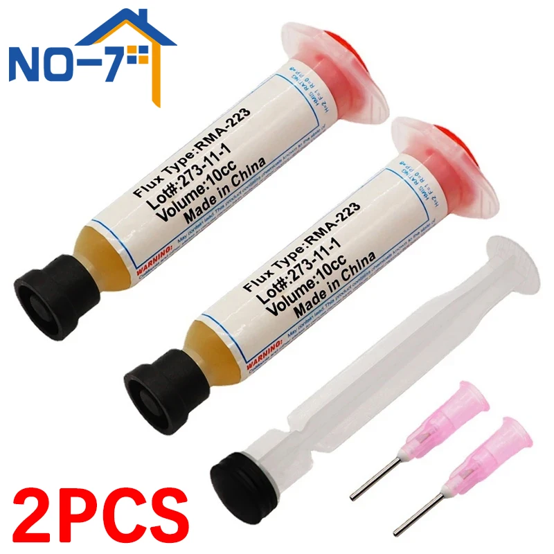 Welding Flux 10cc RMA223 RMA-223 Grease Computer Chips Phone LED BGA SMD PGA PCB Repair Tools