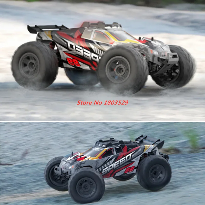 Update 70KM/H High Speed RC Racing Car Retrofit Electric 2.4Ghz 1:10 Scale 4WD RC Truck  4WD Shock Absorber Off Road Vehicle Toy 3