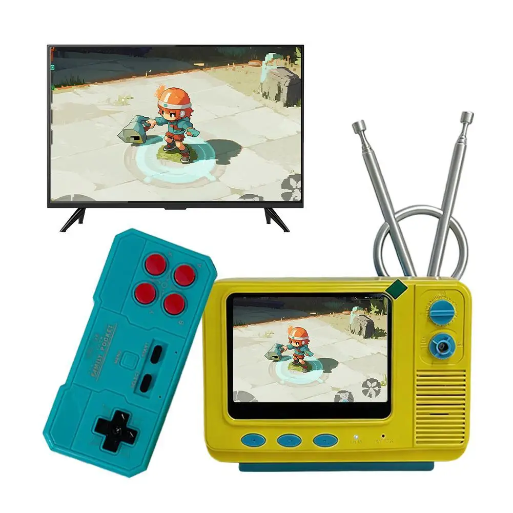 Retro Handheld Game Console 3.0 Inch Pocket Player 339 Games_voghion.com