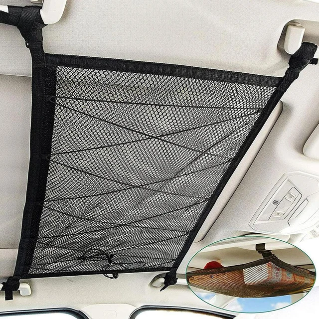 Filet de rangement pour toit de voiture, sac de rangement pour voiture,  pour plafond de Suv