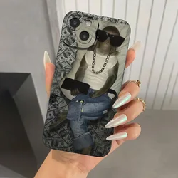 Vibrant Sunglasses Monkey Art Soft Silicone Phone Case Cover - iPhone 13 (SC02 - HE - P0232)