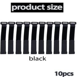 Versatile Velcro Strap with Square Buckle for Bicycles and Household Use (20x200mmx10pc)