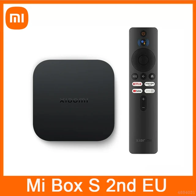 Xiaomi TV Box S (2nd Gen) Google TV 4K Ultra HD