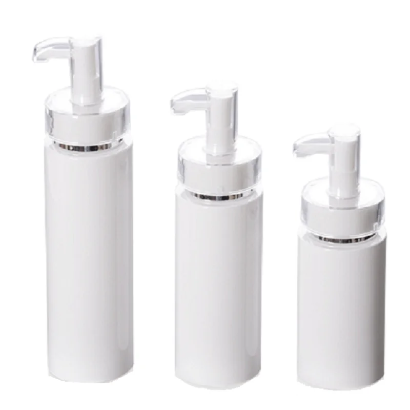 

20pcs Lotion Pump Bottle White PET Plastic Emulsion Cream 120ml 160ml 200ml Cosmetic Toner Water Atomizer Spray Mist Bottles