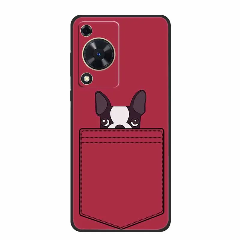 Embossed 3D Shockproof Silicone Phone Case - Soft Protective Cover