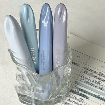 أدوات تمييز رأس موراندي مزدوجة ، قراءة علامات رسم النقاط الرئيسية ، قلم فلورسنت ملون ، أدوات الكتابة على الجدران ، 4 * لكل مجموعة 6