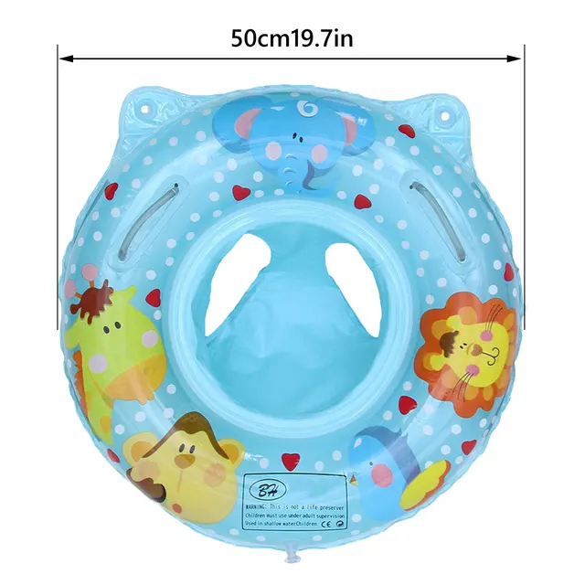 new Baby Swimming Ring with Float Seat Cushion Waist Float Ring for Swimming Training Inflatable Baby Swimming Float Swim Pool 6