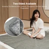 USB Electric Heating Blanket Warm Heater Fast Safe Plush Winter Warm-up Adjustable Temperature Timing Heating Pad 2