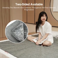 USB Electric Heating Blanket Warm Heater Fast Safe Plush Winter Warm-up Adjustable Temperature Timing Heating Pad 2