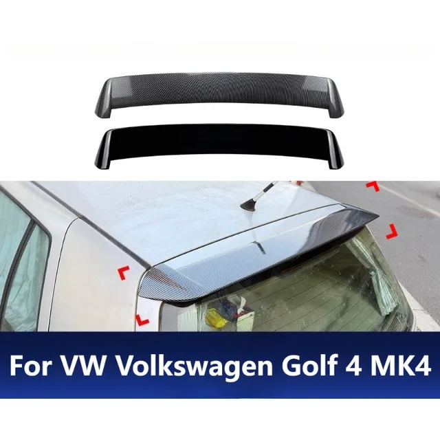 For VW Volkswagen Golf 4 MK4 Standard Roof Spoiler Rear Wing Tail Lip Cross Border Car Exterior Modification Upgrade Accessories 1