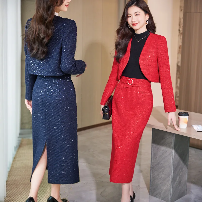 

Short Small Suit Women's 2023 Autumn New High-Grade Temperament Popular Professional Tailored Suit Coat This Year