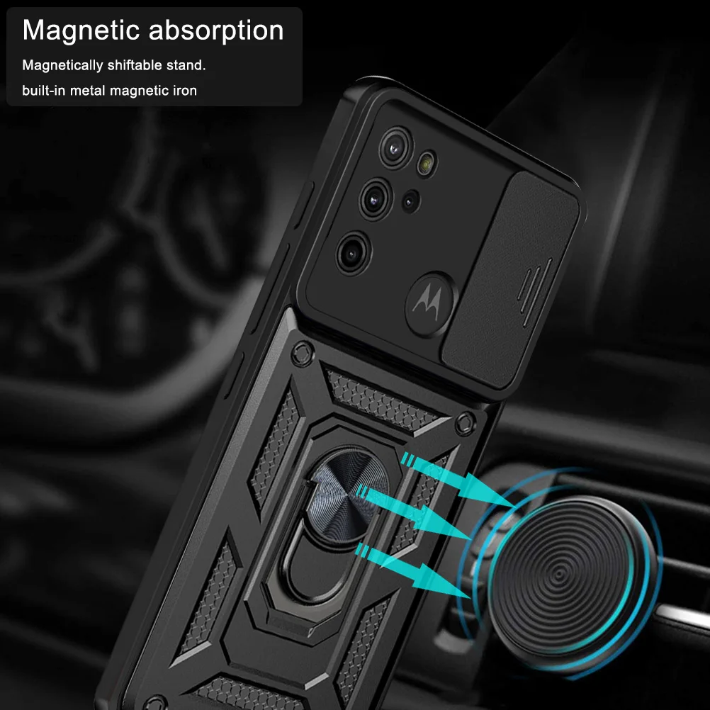 Phone Case Shockproof Armor Case For Motorola G62 G60S G54 5G Camera Lens Protection Fundas For G9 G04 G24 G10 G14 G24 4G Plus Play Power