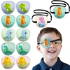 1 Pcs Child Occlusion Medical Eye Patch Obscure Astigmatism Training Eyeshade Amblyopia Eye Patches Cosplay Pirate Multiple Use 1