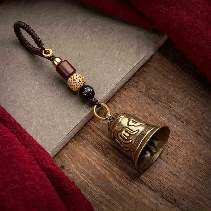 Tibetan Buddhism Keychains Handmade Rope Bracelet
