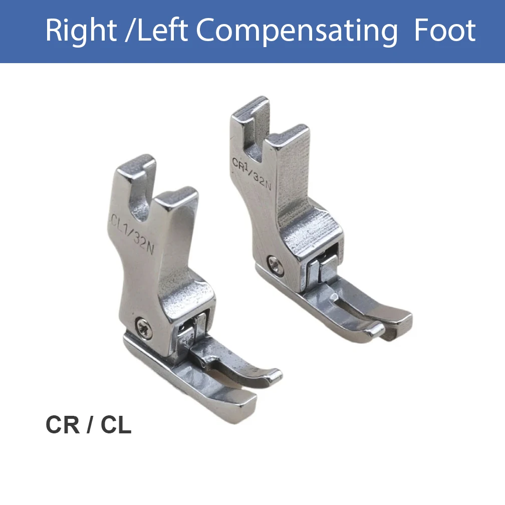 

CR1/16N CR1/32N CL1/16N CL1/32N Промышленная швейная машина, правая левая компенсирующая прижимная лапка, изготовленная из стали Lockstitch Standard