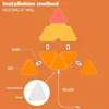 Tuya Smart RGB Quantum Light Bedroom Bedside DIY Decor LED Wall Lamp APP Sound Pickup TV Game Room Music Rhythm Atmosphere Light 4