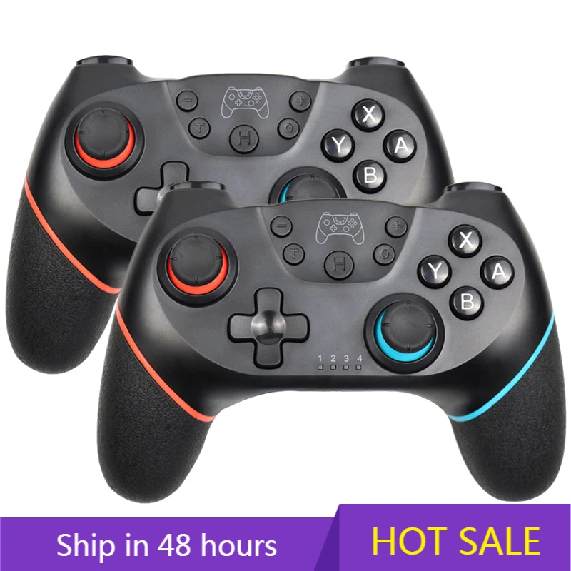 

Беспроводной Bluetooth-контроллер для консоли Nintendo switch pro, контроллер для геймпада Pro, контроллер для консоли switch с 6-осевой ручкой