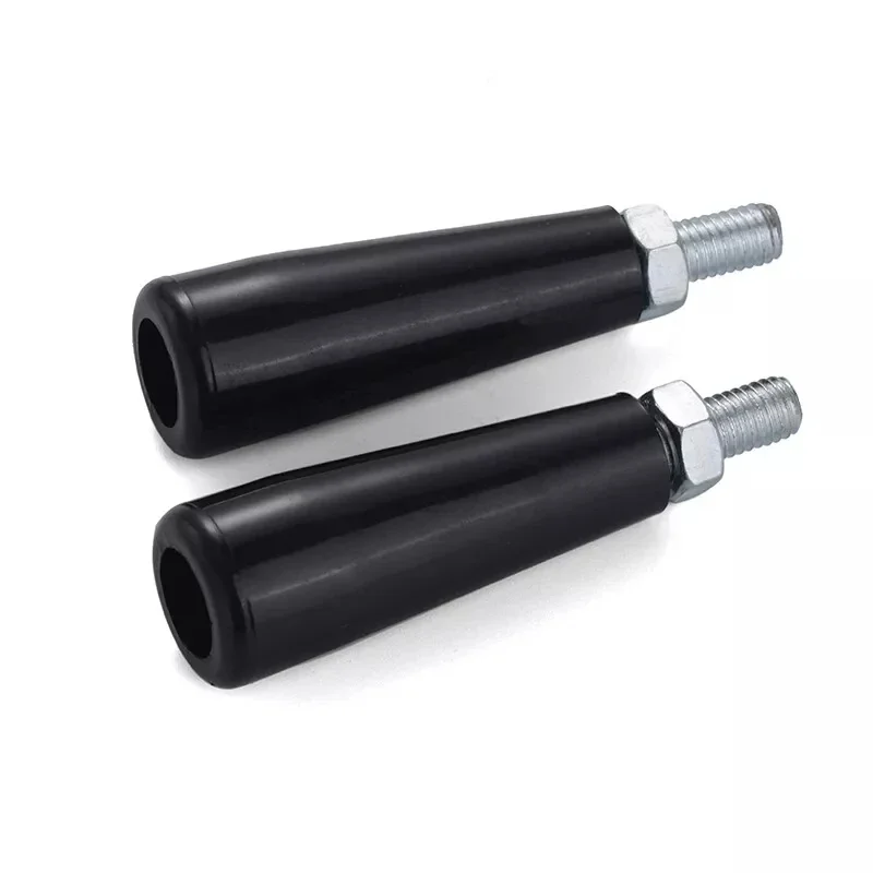 CNC Handwheel 1Pcs Revolving Handwheel Machine Handle M8 M10 Male Thread Stem Plastic Handle Black