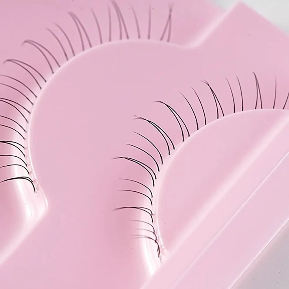 5Pairs Lower Eyelashes Natural Makeup Fake Lashes Small Devil Transparent Stems One-piece False Eyelash Extension Beauty Tool eyelash extensions