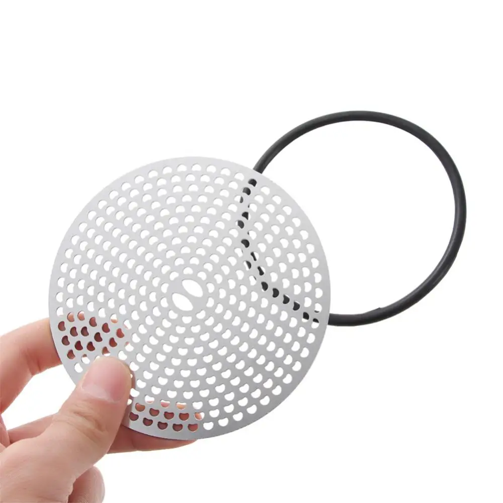 Description Picture 3 of itemSink Strainer Bathroom Shower Drain Protector Cover Colander Kitchen Sink Mesh Strainer Filter Hair Catcher Stainless Steel