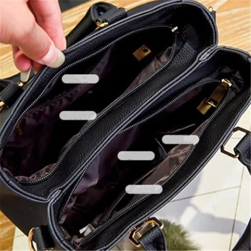 Retro Solid Color Handbag for Women, Everyday Shoulder Bag, Secure Travel Purses, Trendy Crossbody Bag with Pendant Furball