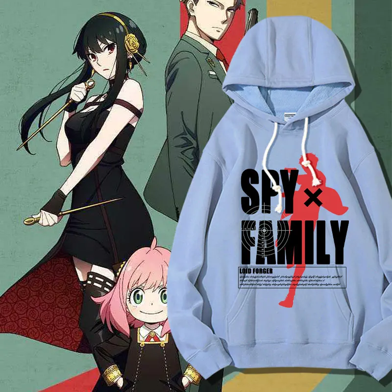 

TWO YUAN SPY PLAY EVERY HOME HOODIE FEMALE AUTUMN FASHION INSTAGRAM TREND JAPANESE ANIME ANIA PRINTED CLOTHES