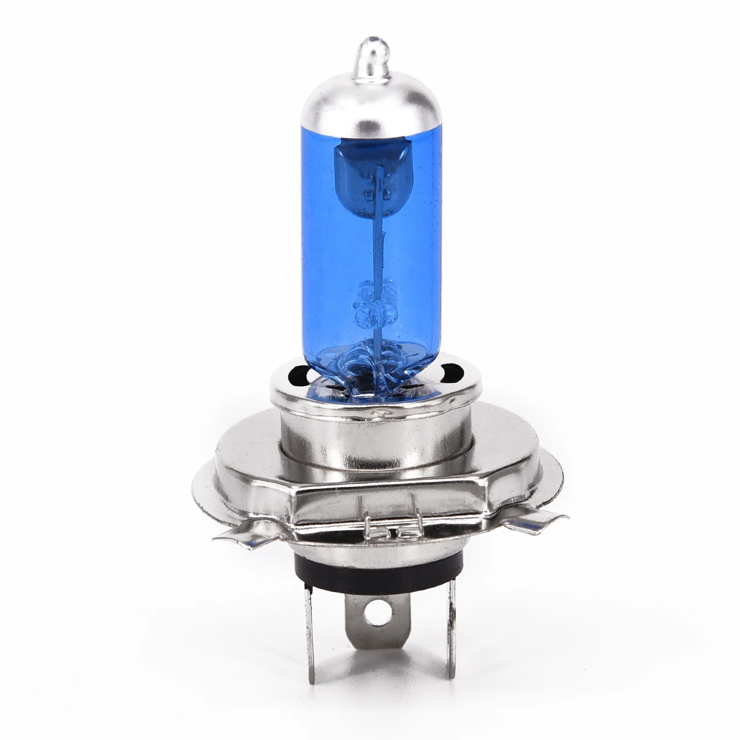 

2x H4 100W/each 4500K Car Xenon Gas Halogen Headlight Headlamp Lamp Bulbs Blue Shell DC 12V 6A Aluminum Alloy Base