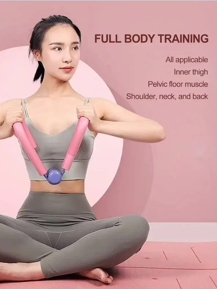 Pelvic Floor Trainer Exercise Equipment For Inner Thighs Postpartum Use & Hip Line Corrector For Home Gym Yoga