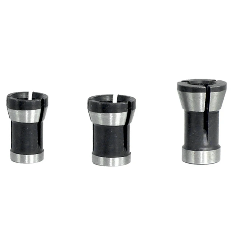 【NEW】16Pcs Router Collet Set Chuck Heads Adapter For Drills Engraving Trimming Carving Machine Electric Router Milling Cutter