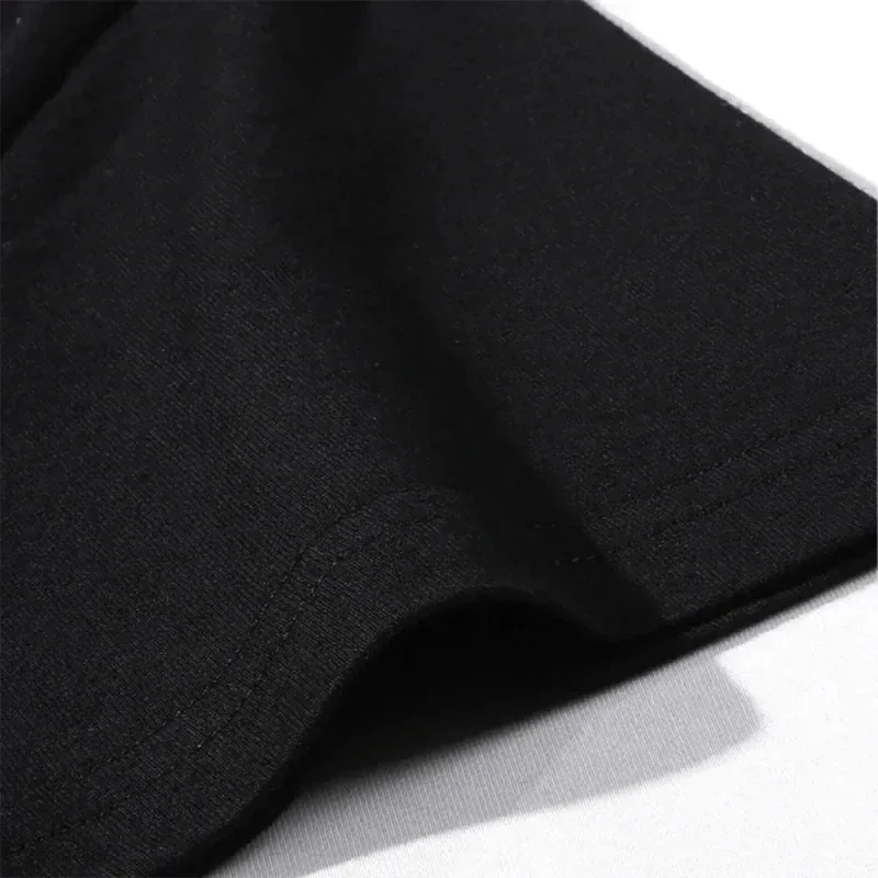 Schwarzes Panther kopf Stammes muster afrikanisches Stammes-Totem-T-Shirt für Männer 100% Baumwolle T-Shirt Kurzarm Kleidung plus Größe – Detail 4