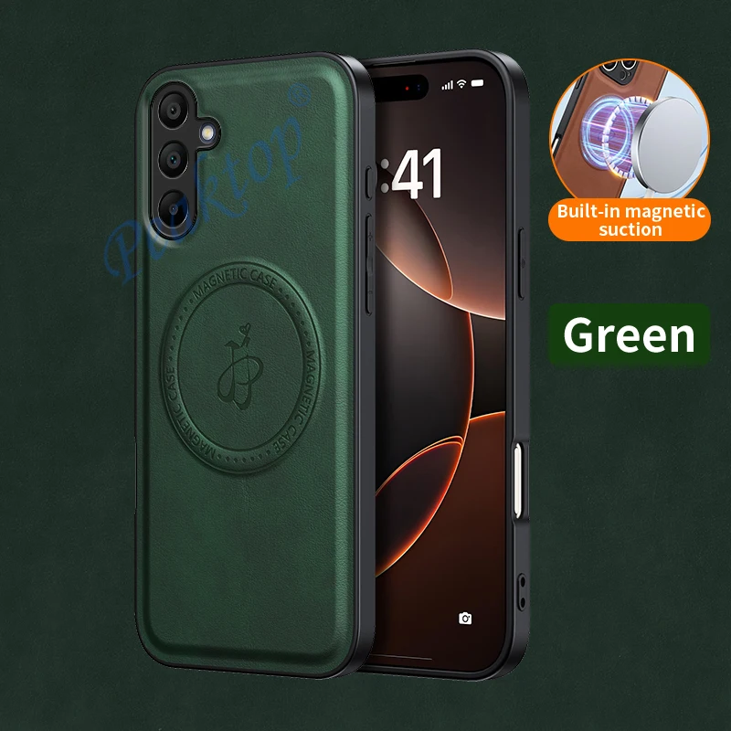 Durable Anti-Scratch Phone Case with Magnetic Ring Holder