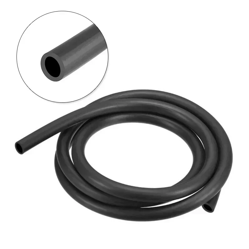 1M Black Fuel Line Hose NBR 4mm ID 7mm OD Diesel Petrol Water Hose Engine Pipe High Temperature Resistance For Honda For Suzuki