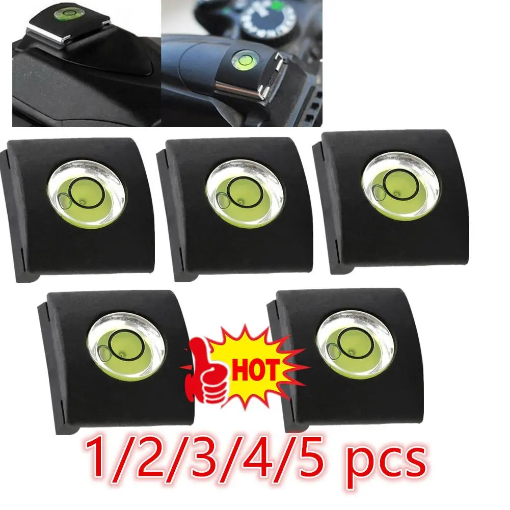 

1-5pcs Flash Hot Shoe Cover Cap Camera Bubble Spirit Level DLSR Camera Accessories For Canon/Nikon/Pentax/Fuji