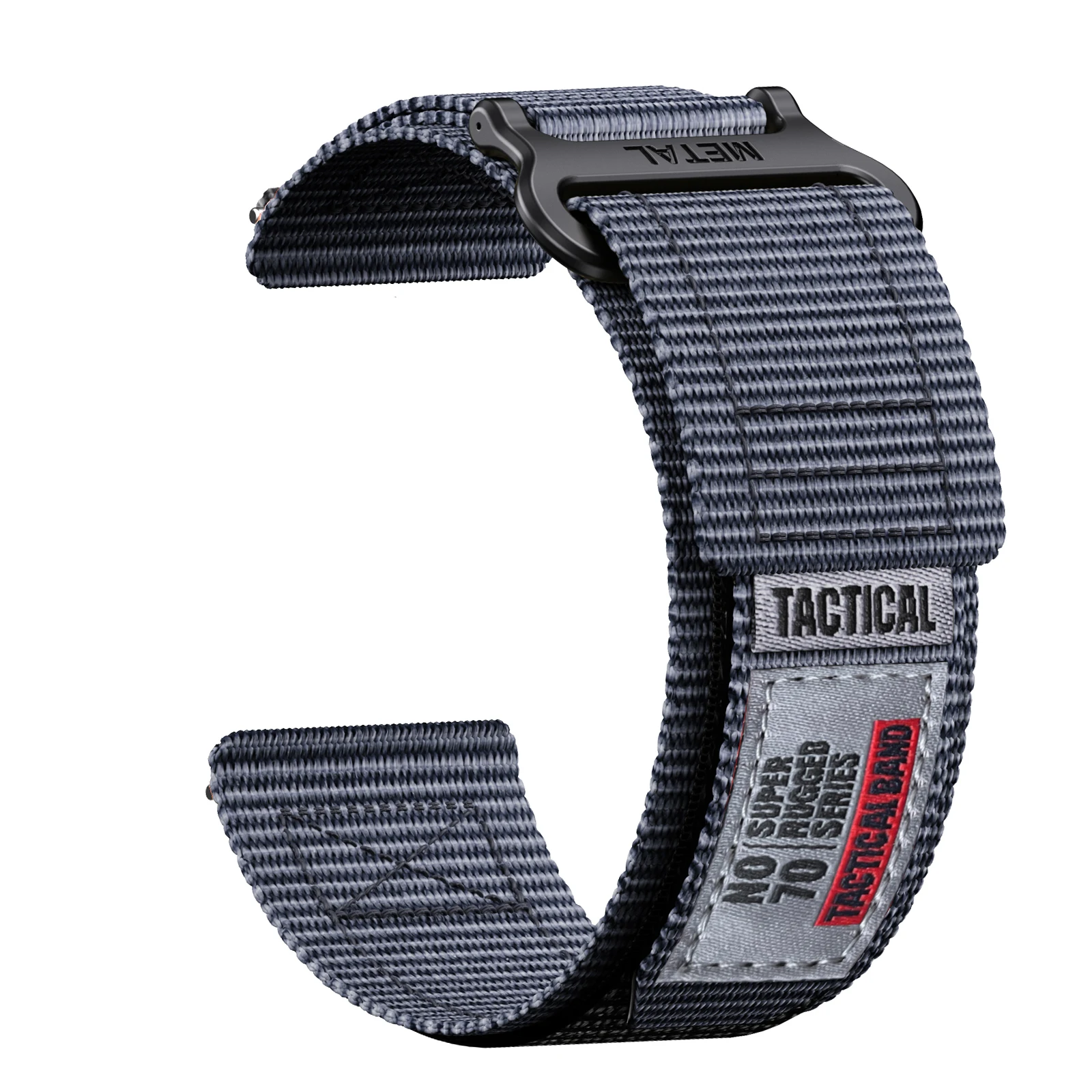 Universal 20mm Quick Release Velcro Nylon Watch Band