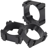 18650 Lithium Battery Holder, Plastic Battery Pack Bracket Cylindrical Cell Battery Stand Cell Spacer 4