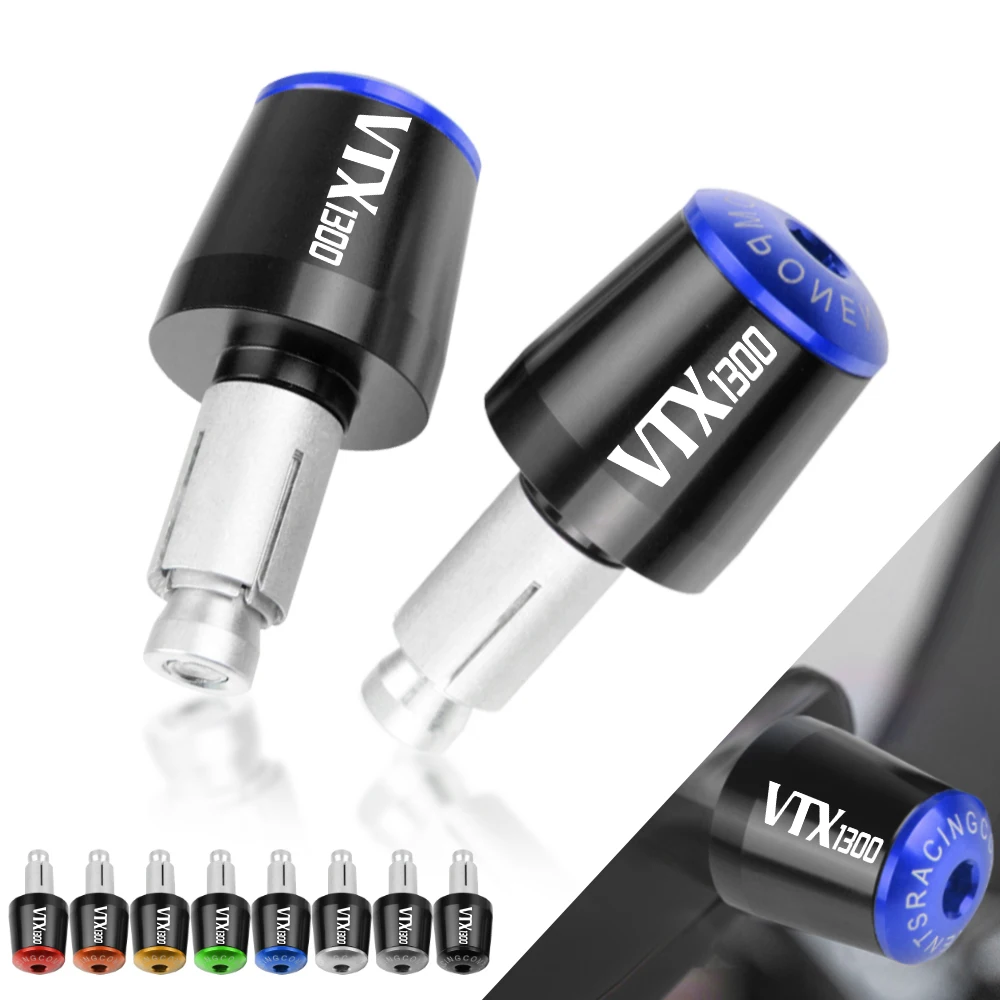For Honda Vtx1300 Vtx 1300 Retro Vtx1300C Vtx1300Cx 22Mm Motorcycle Handlebar Gear Balanced Plug Slider Handle Bar End Grips Cap