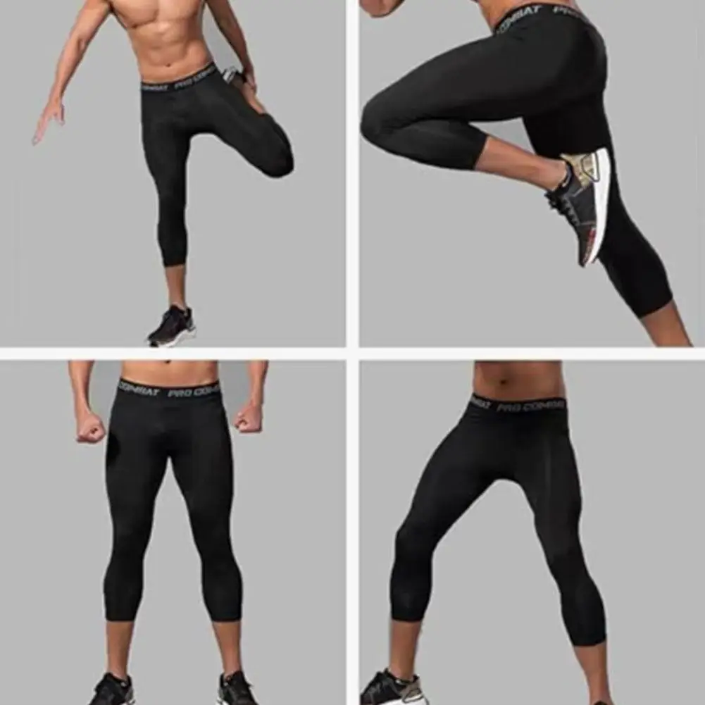 New Men's Compression Pants Male Tights Leggings For Running Training Sport Fitness Quick Dry Fit Joggings Workout Trousers