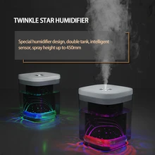 

Large Capacity Projection Humidifier Electric Humidifier Essential Oil Diffuser USB Colorful Mini Mist Maker LED Light