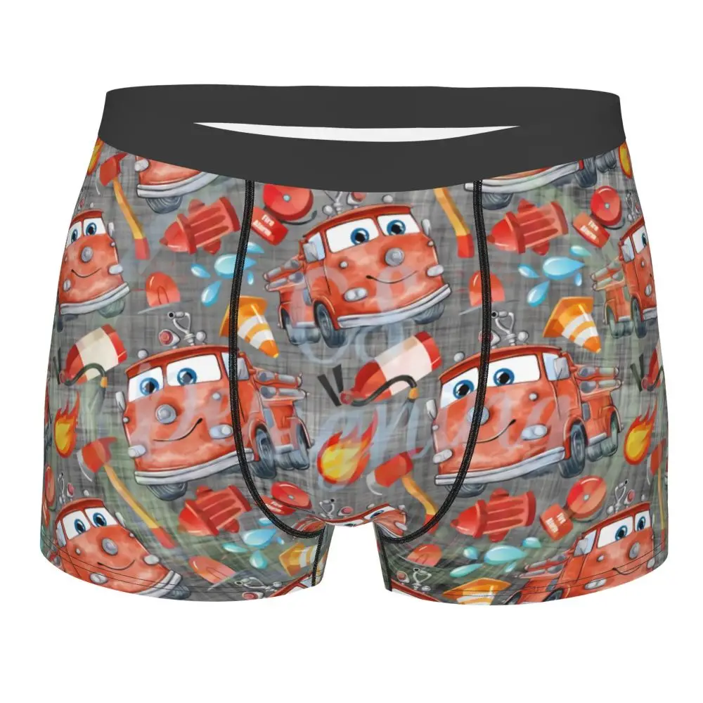 Custom Lightning McQueen Car Collage Boxers Shorts Men's Briefs Underwear Cool Underpants