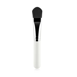 Soft Hair Facial Brush for Skin Care and Makeup Application (WHITE)