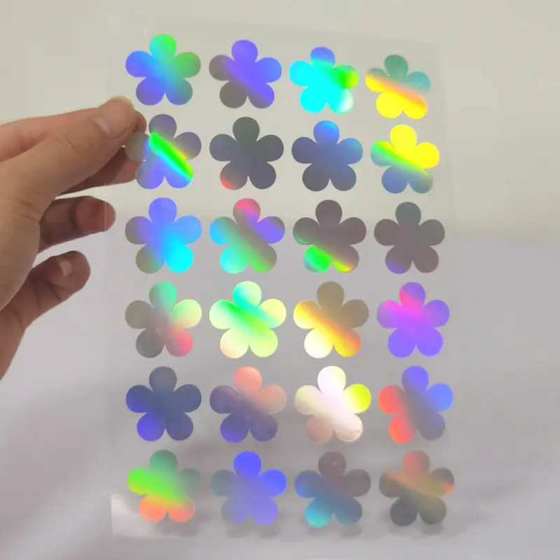 1 sheet Self Adhesive Heart Paper Stickers - Laser Engraved Decorative Stickers for DIY Craft Gifts - Image 8
